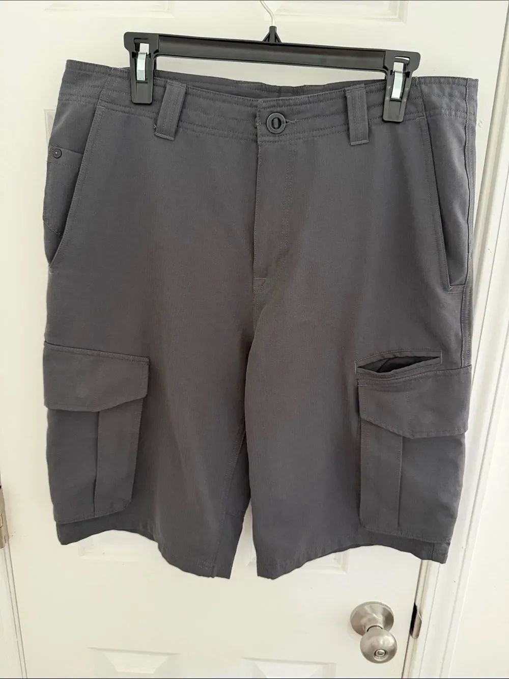 The North Face Men's Dark Gray Cargo Shorts